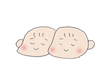 しずおか多胎ネット４コマ漫画⑥